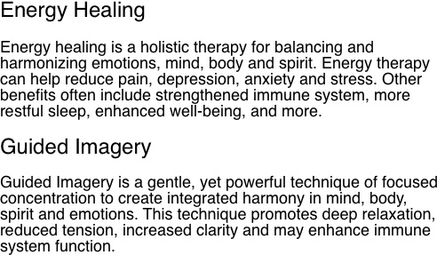 Energy Healing 